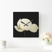 Lotus Bud Vierkante Klok (Huis)