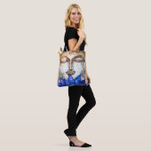 Lotus Buddha Waterverf Art Tas (Op model)