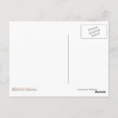 Lotus buds briefkaart (Achterkant)