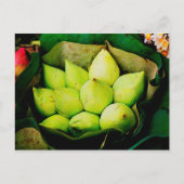 Lotus buds briefkaart (Voorkant)