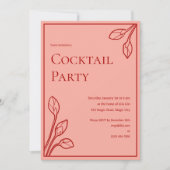 Lotus Buds Persoonlijke Uitnodiging van de Partij (Voorkant)