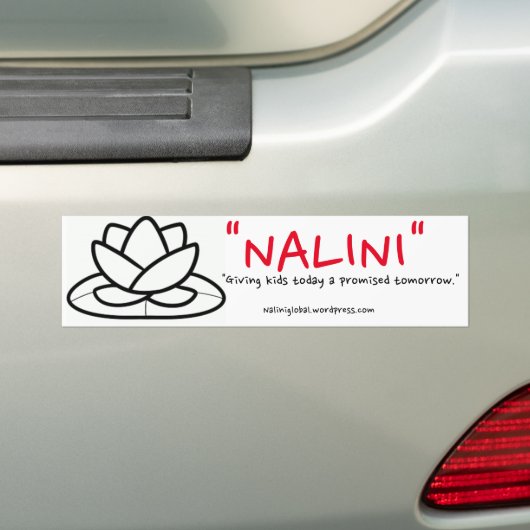Lotus bumper sticker (Op auto)