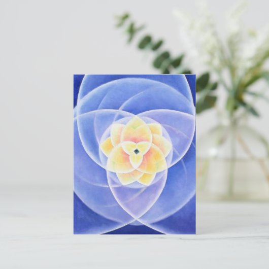 Lotus by Lynda Vugler Briefkaarten (Staand voorkant)