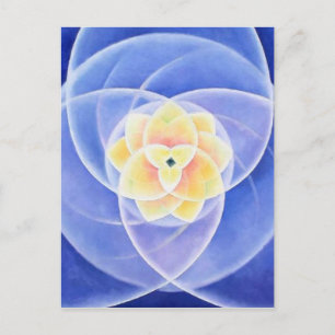 Lotus by Lynda Vugler Briefkaarten