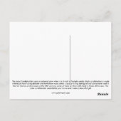 Lotus Candle Holder Briefkaart (Achterkant)