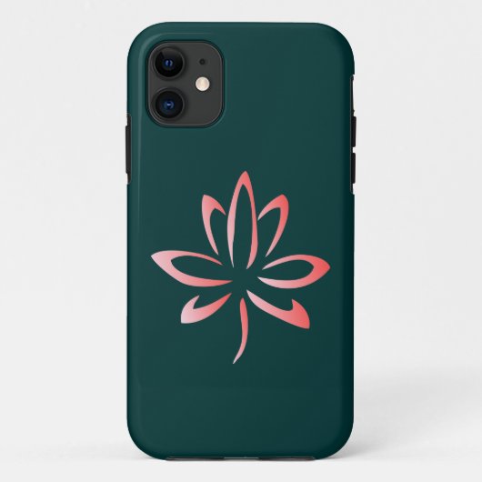 Lotus Case-Mate iPhone Case (Achterkant)