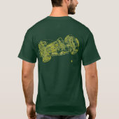 Lotus/Caterham 7 T-shirt (Achterkant)