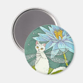 Lotus catterfly magneet (Voorkant / Achterkant)