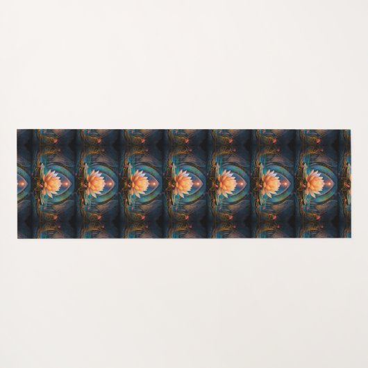 Lotus Cave Yoga Mat (Achterkant (horizontaal))