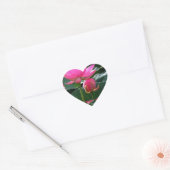 LOTUS : Chakra Roos Roze Groene Tuin Hart Sticker (Envelop)