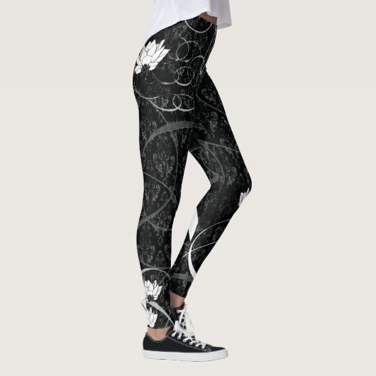 Lotus Damask Leggings (Rechts)