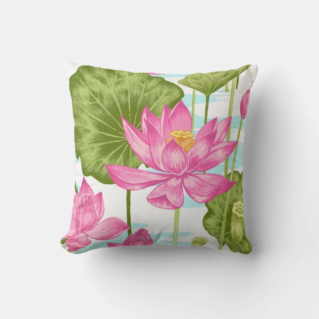 Lotus, Daydreaming Kussen (Voorkant)