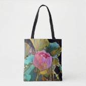 "Lotus Delight" — Canvas tas (Voorkant)