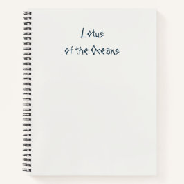 Lotus der Oceaan Notitieboek