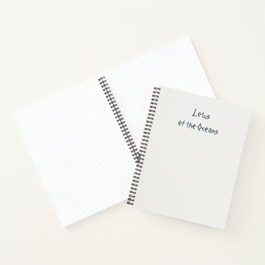 Lotus der Oceaan Notitieboek (Binnen)