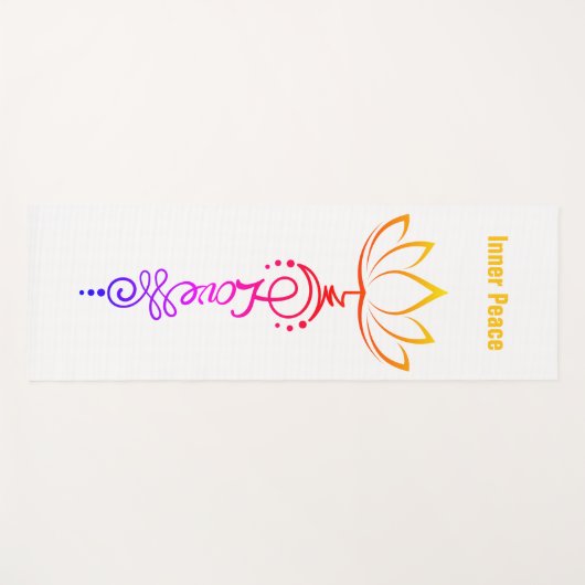 Lotus Design Yogamat (Voorkant (horizontaal))