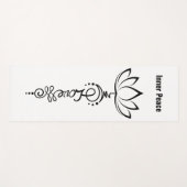 Lotus Design Yogamat (Voorkant (horizontaal))