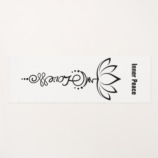 Lotus Design Yogamat (Voorkant (horizontaal))