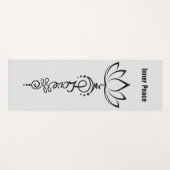 Lotus Design Yogamat (Voorkant (horizontaal))