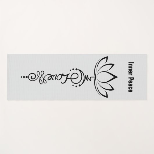 Lotus Design Yogamat (Voorkant (horizontaal))