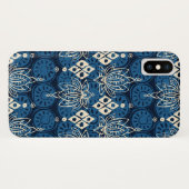lotus diamond indidigo Case-Mate iPhone case (Achterkant (horizontaal))