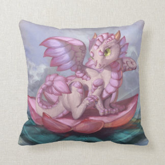 Lotus Dragon Hatchling Pillow Kussen