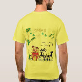 Lotus Draken Geest geel T-shirt (Achterkant)