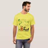 Lotus Draken Geest geel T-shirt (Voorkant volledig)