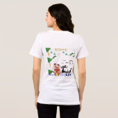 Lotus Draken Spirit wit Tri-Blend Shirt (Achterkant volledig)