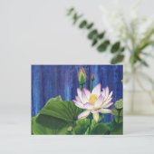 Lotus Dream Briefkaart (Staand voorkant)