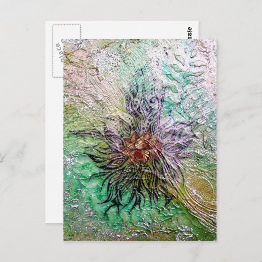 Lotus Dream v3 Briefkaart (Voorkant / Achterkant)