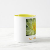 lotus, een gezegende dag mok (Midden)