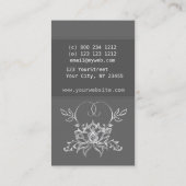 Lotus Elegant Sacred Visitekaartje (Achterkant)