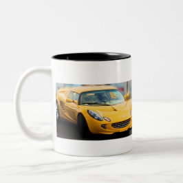 LOTUS ELISE COFFEE CUP TWEEKLEURIGE KOFFIEMOK