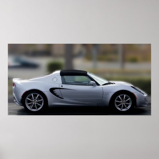 LOTUS ELISE POSTER (Voorkant)