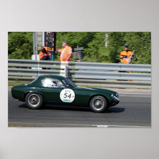 Lotus Elite S2 Le Mans Classic Poster (Voorkant)