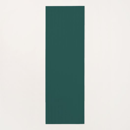 Lotus Emerald Gold Mandala Monogram Elegant Yogamat (Achterkant)