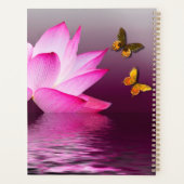 Lotus en Butterflies Planner (Achterkant)