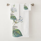 Lotus en dragonfly bad handdoek (Insitu)