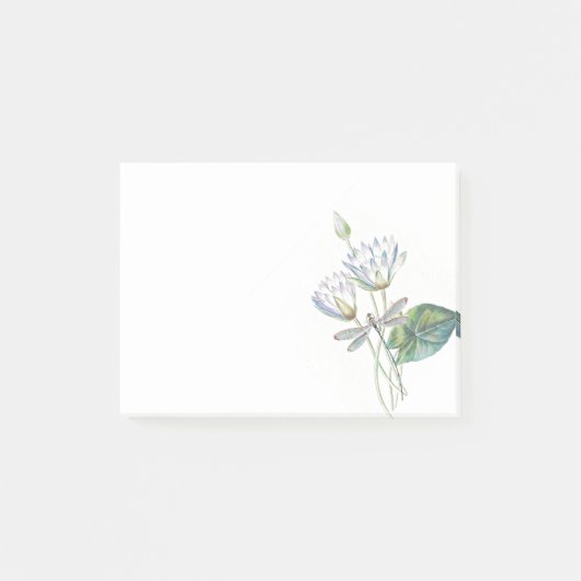 Lotus en dragonfly post-it® notes (Voorkant)