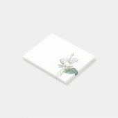 Lotus en dragonfly post-it® notes (Schuin)