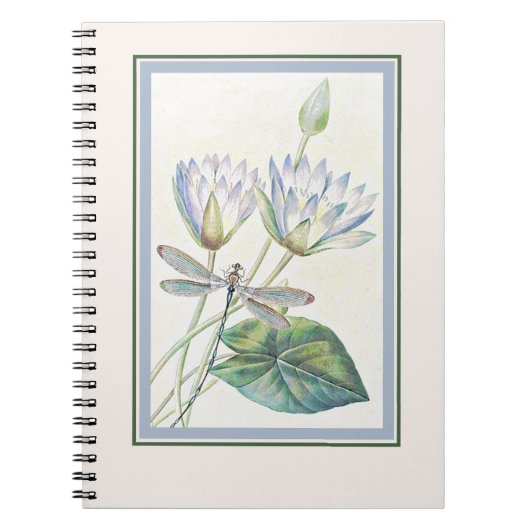 Lotus en libel notitieboek (Voorkant)