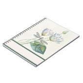 Lotus en libel notitieboek (Linkerzijde)