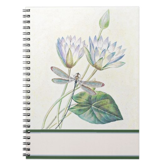 Lotus en libel notitieboek (Voorkant)