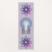 Lotus en Mandala Yogamat (Voorkant)