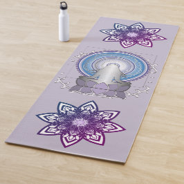 Lotus en Mandala Yogamat