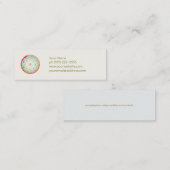 Lotus en Om Symbol Visitekaartje (Voorkant / Achterkant)