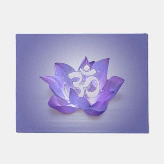 Lotus- en OM-symbool Deurmat (Voorkant)