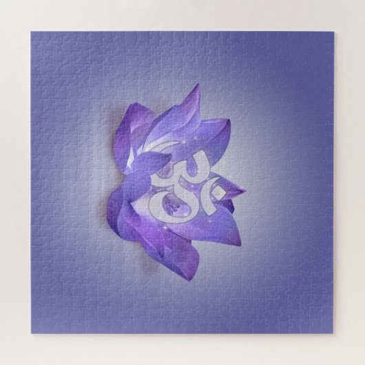 Lotus- en OM-symbool Legpuzzel (Horizontaal)