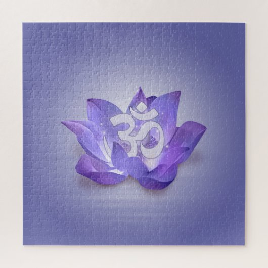 Lotus- en OM-symbool Legpuzzel (Verticaal)